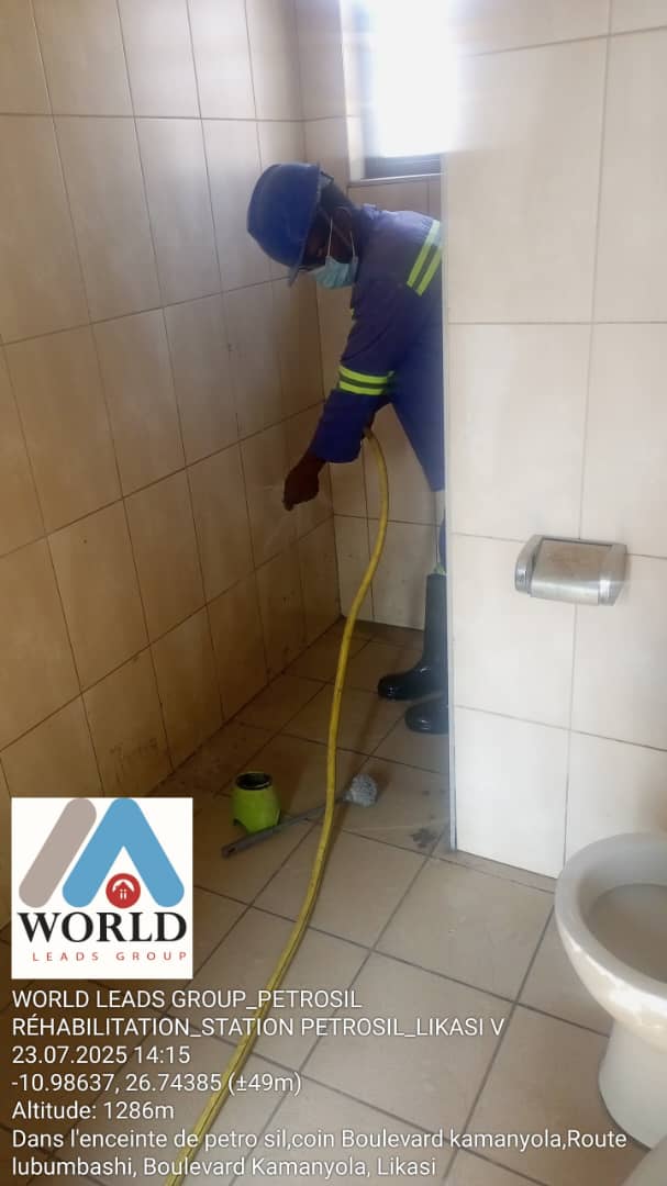 Pendant les travaux - Petro Sil